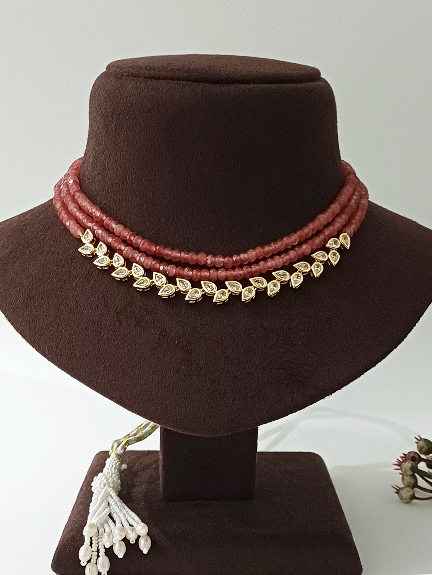 Jade Uncut Neckpiece