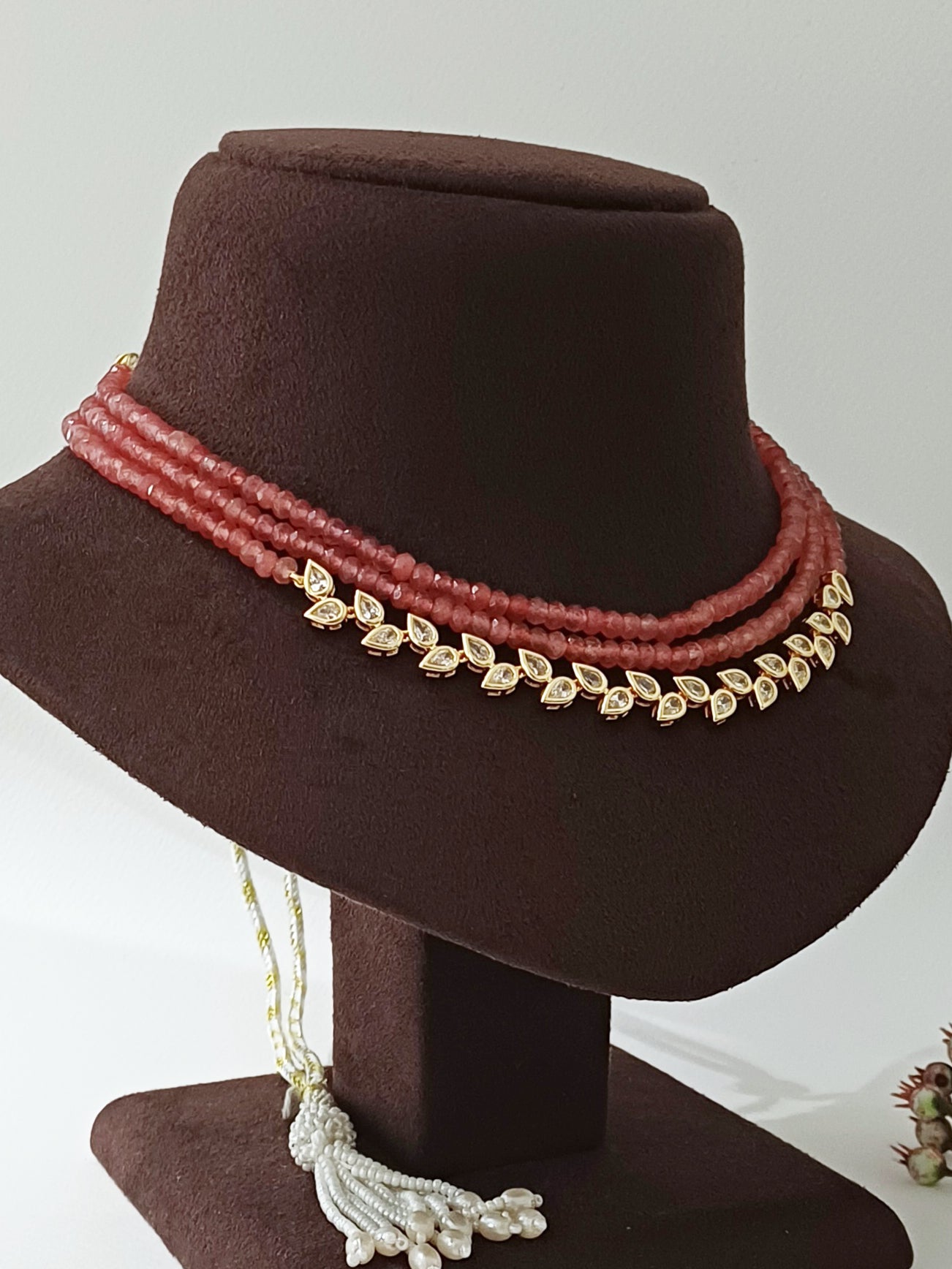 Jade Uncut Neckpiece