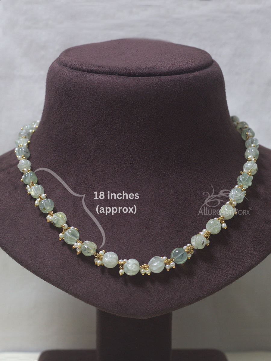 Prehnite Neckpiece