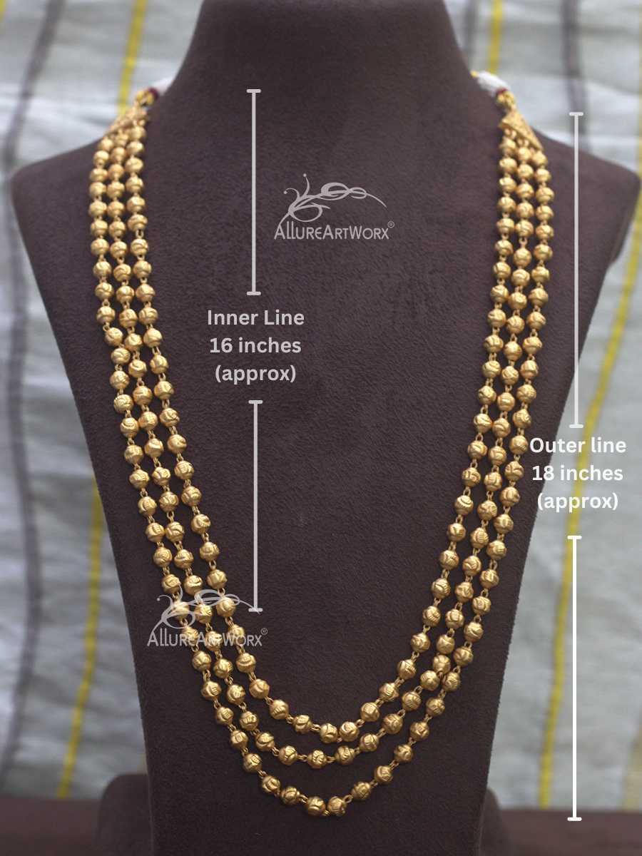 Gold Ball Neckpiece