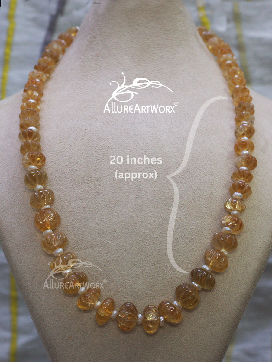 Citrine Neckpiece