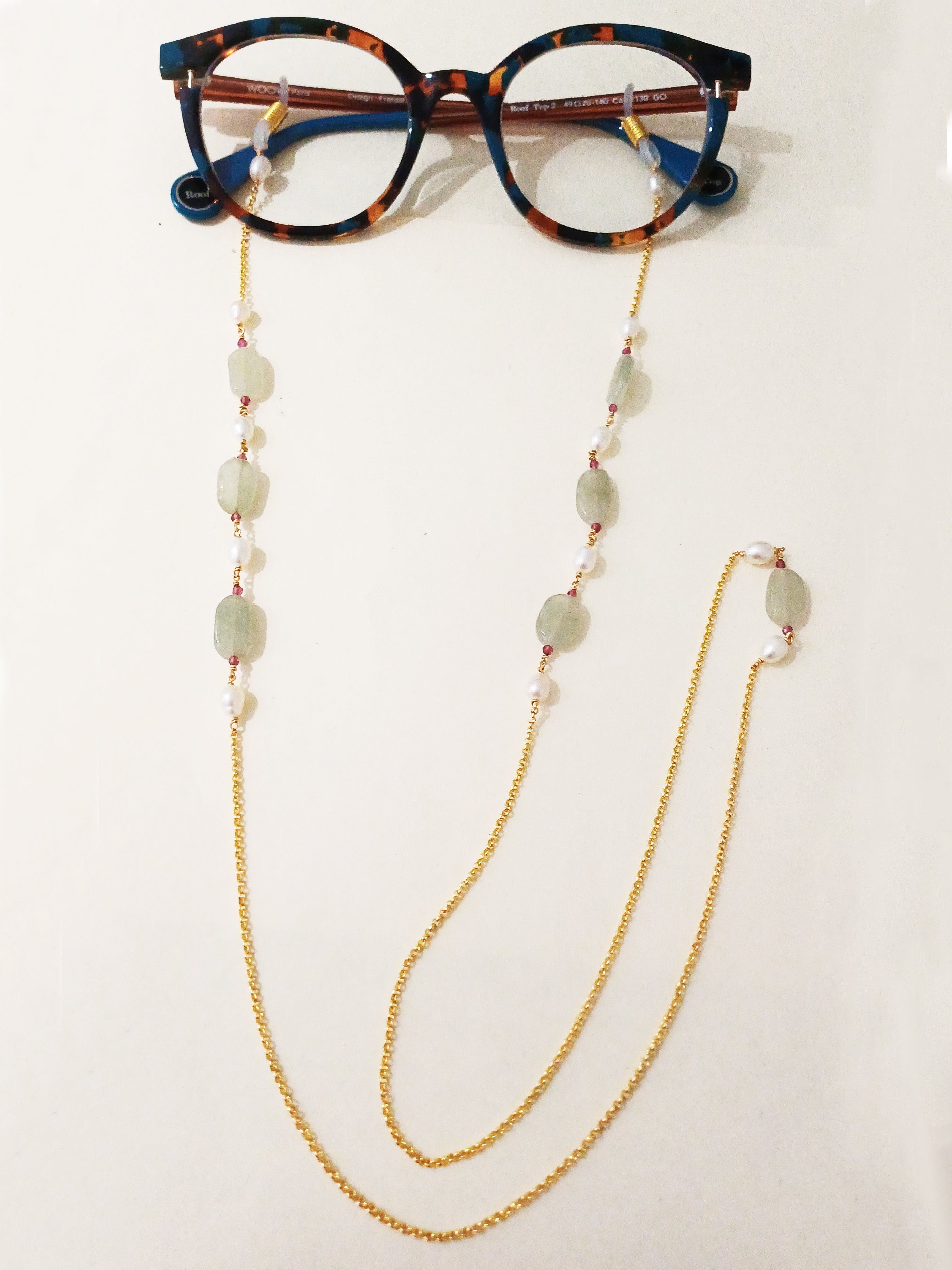 Aventurines Earpods Chain