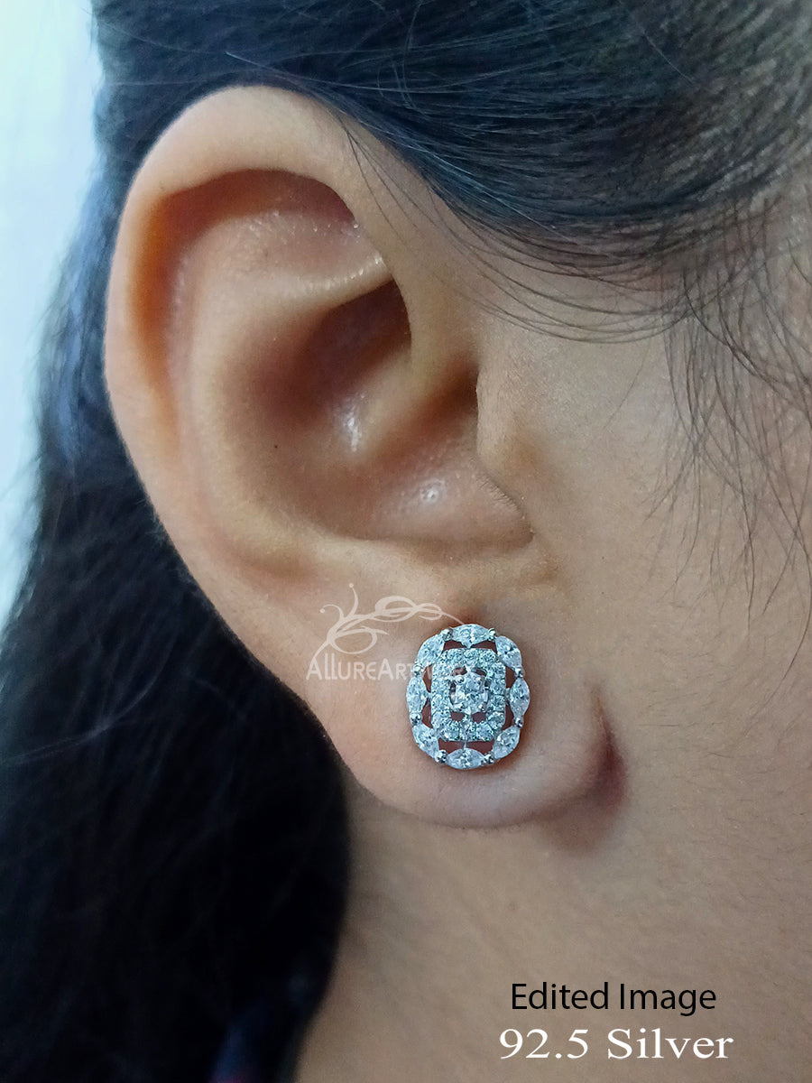 Aaoka Silver Earrings