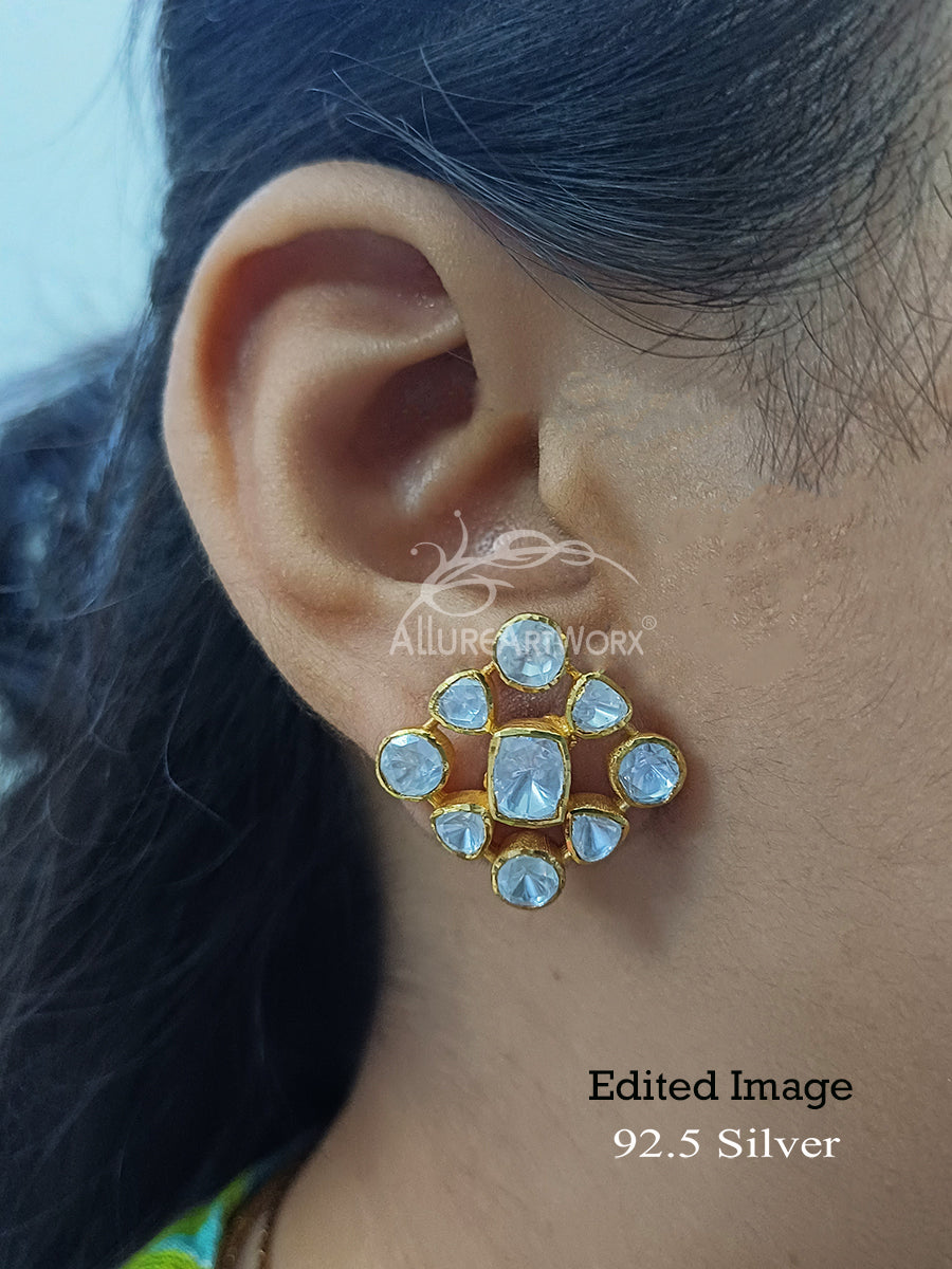 Radiant Silver Earrings