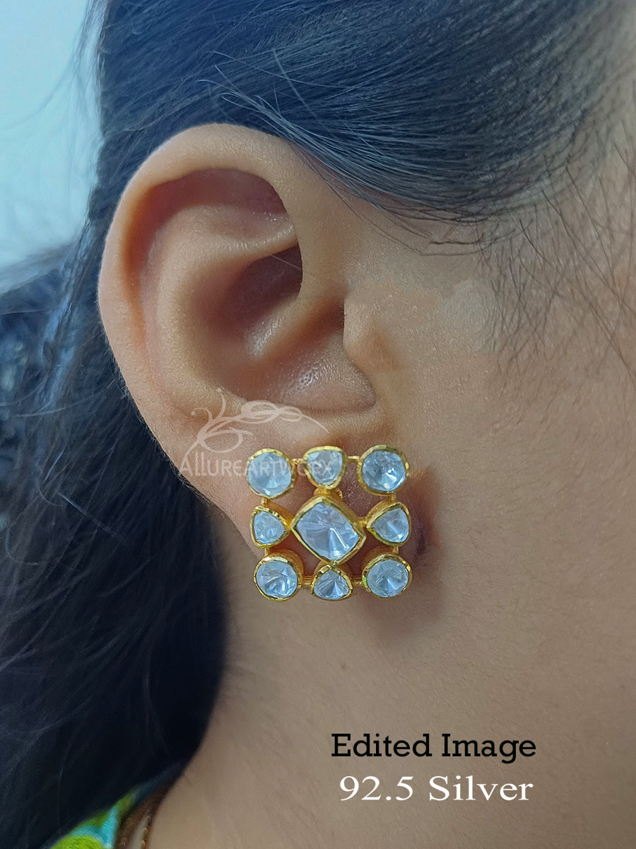 Radiant Silver Earrings