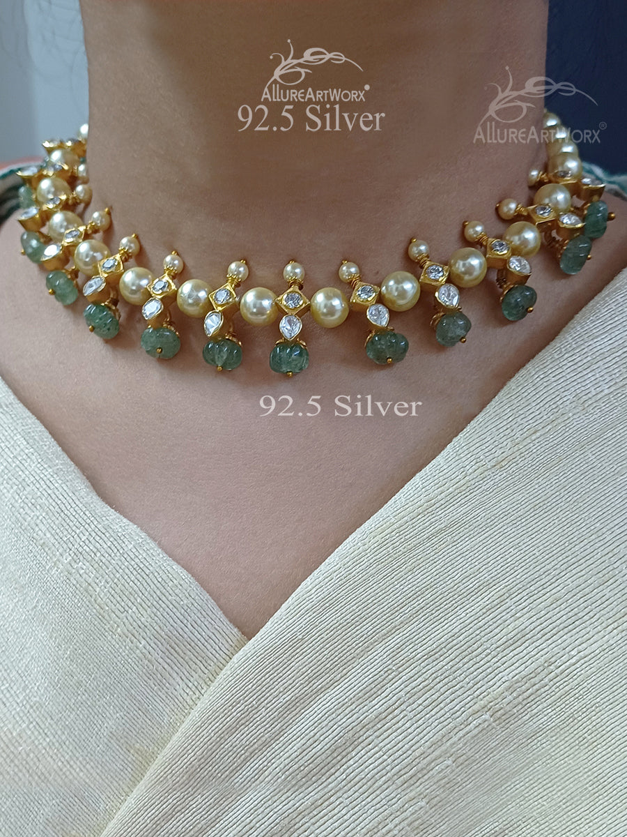 Adhaita Silver Necklace(Preorder)