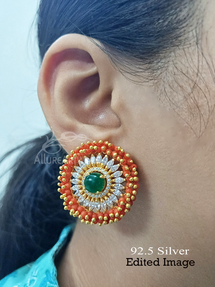 Meher Silver Earrings