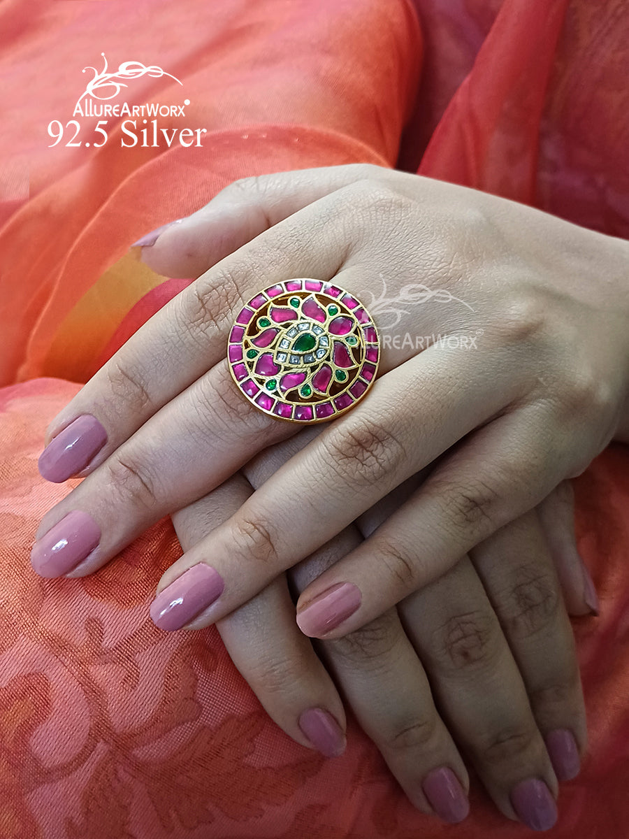 Abjini Silver Ring