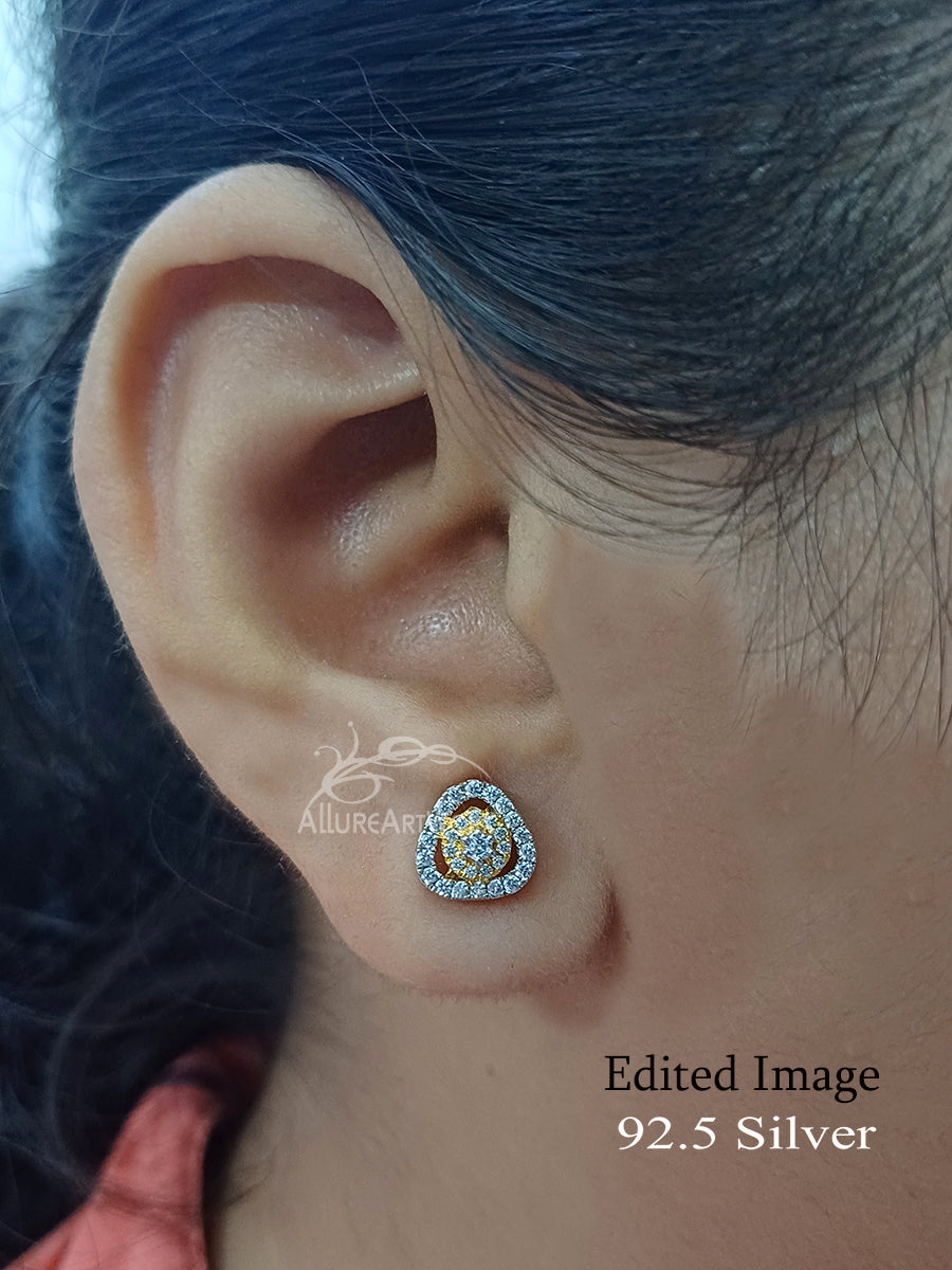 Alicia Silver Earrings(small)