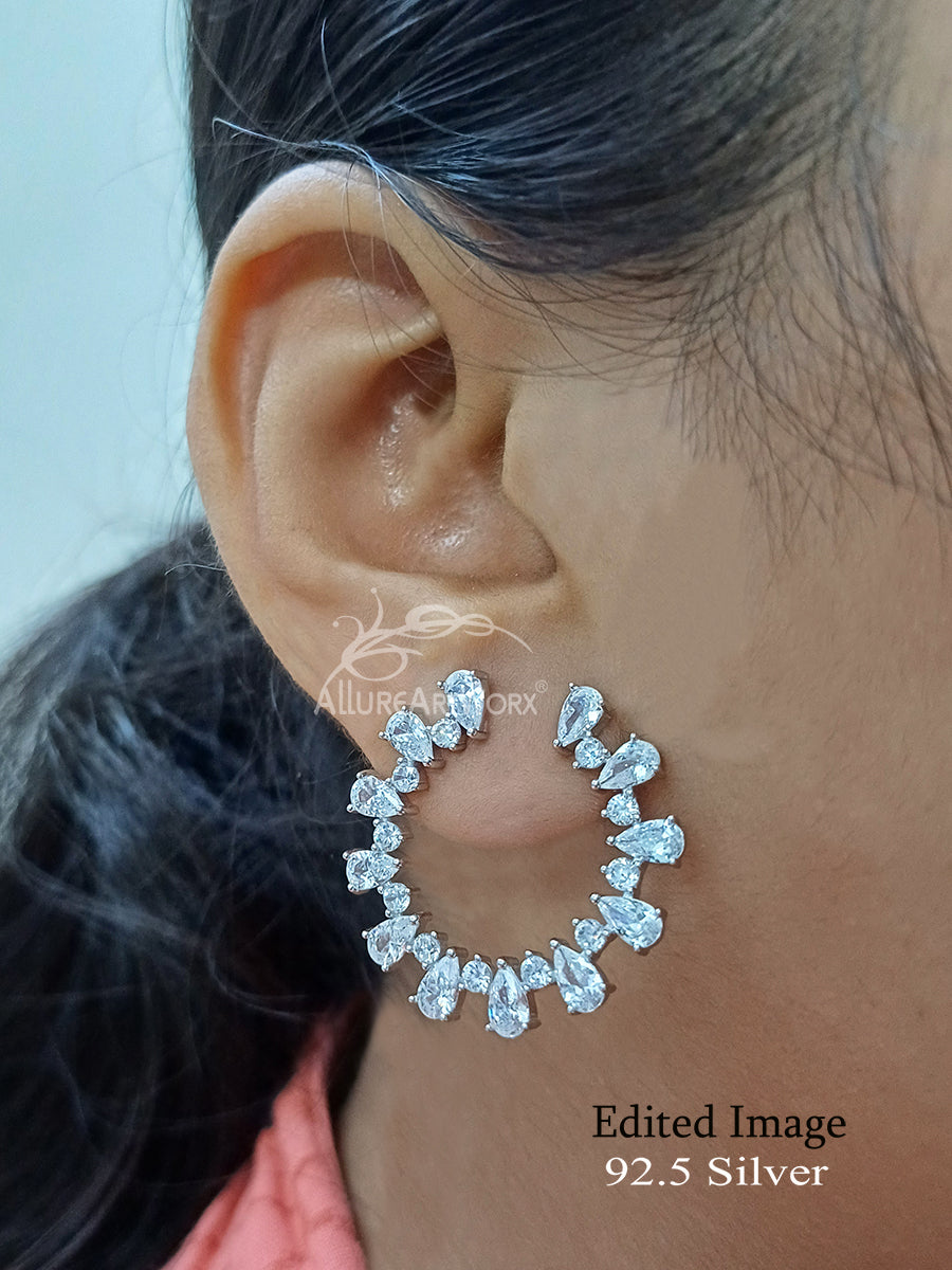 Aellin Silver Earrings