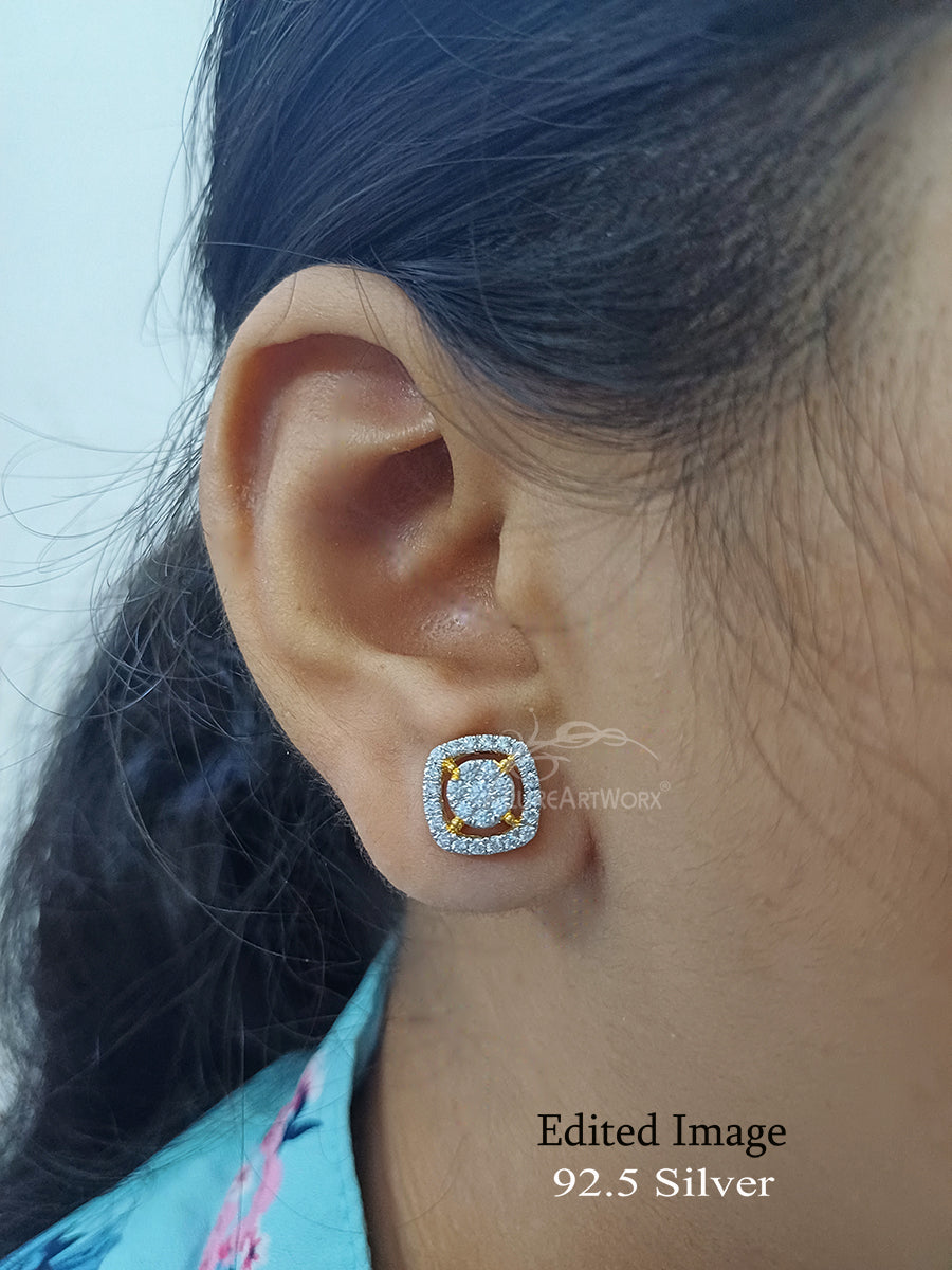 Alicia Silver Earrings