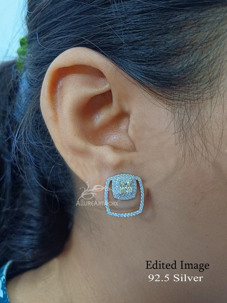 Aurora Silver Earrings