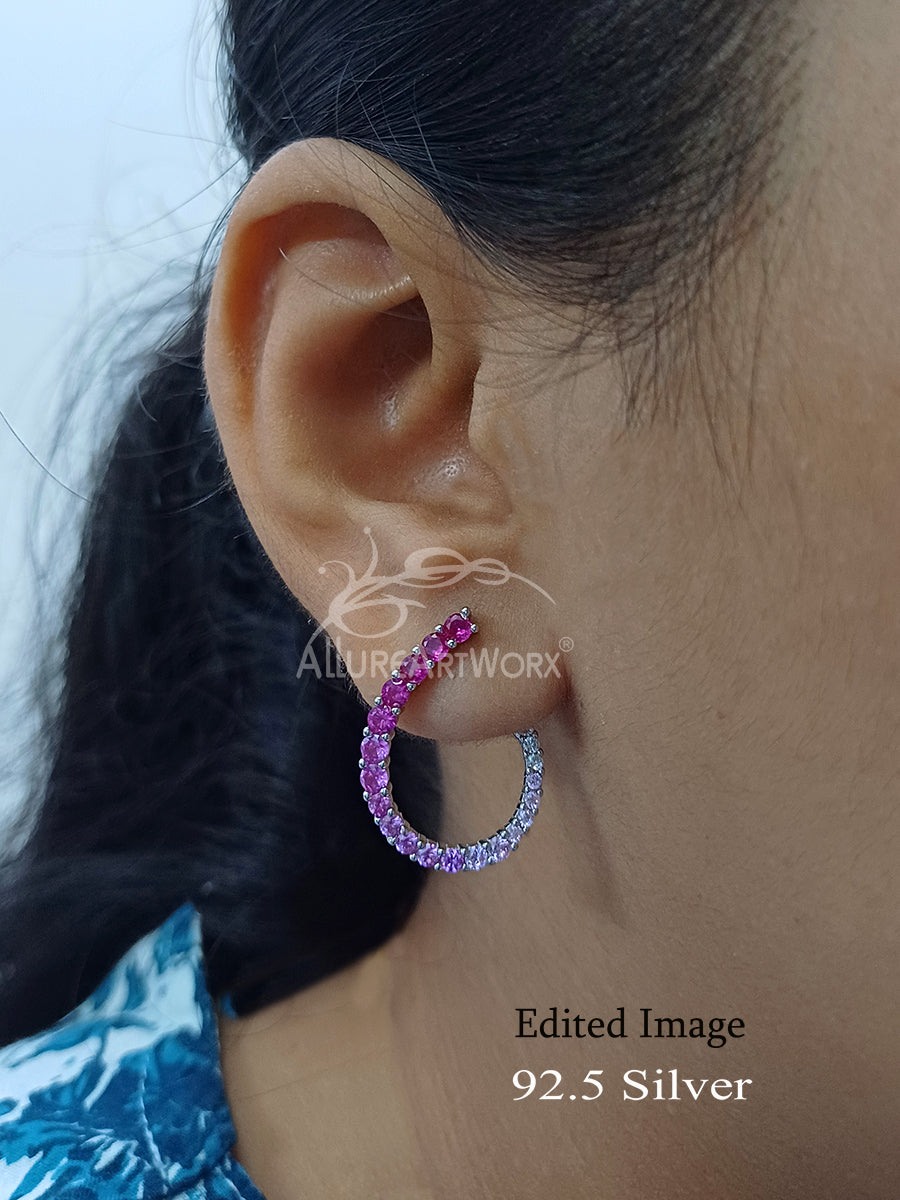 Emma Silver Earrings