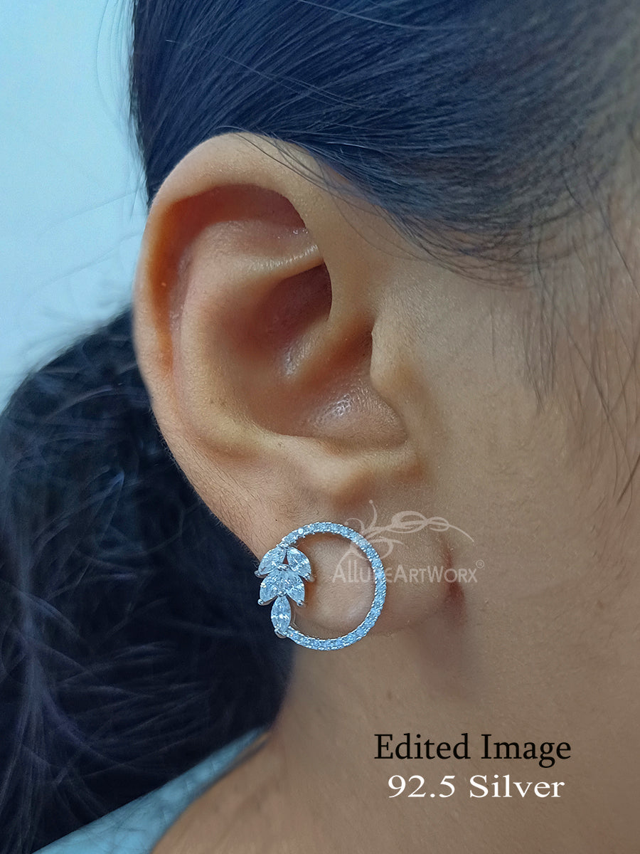 Della Silver Earrings