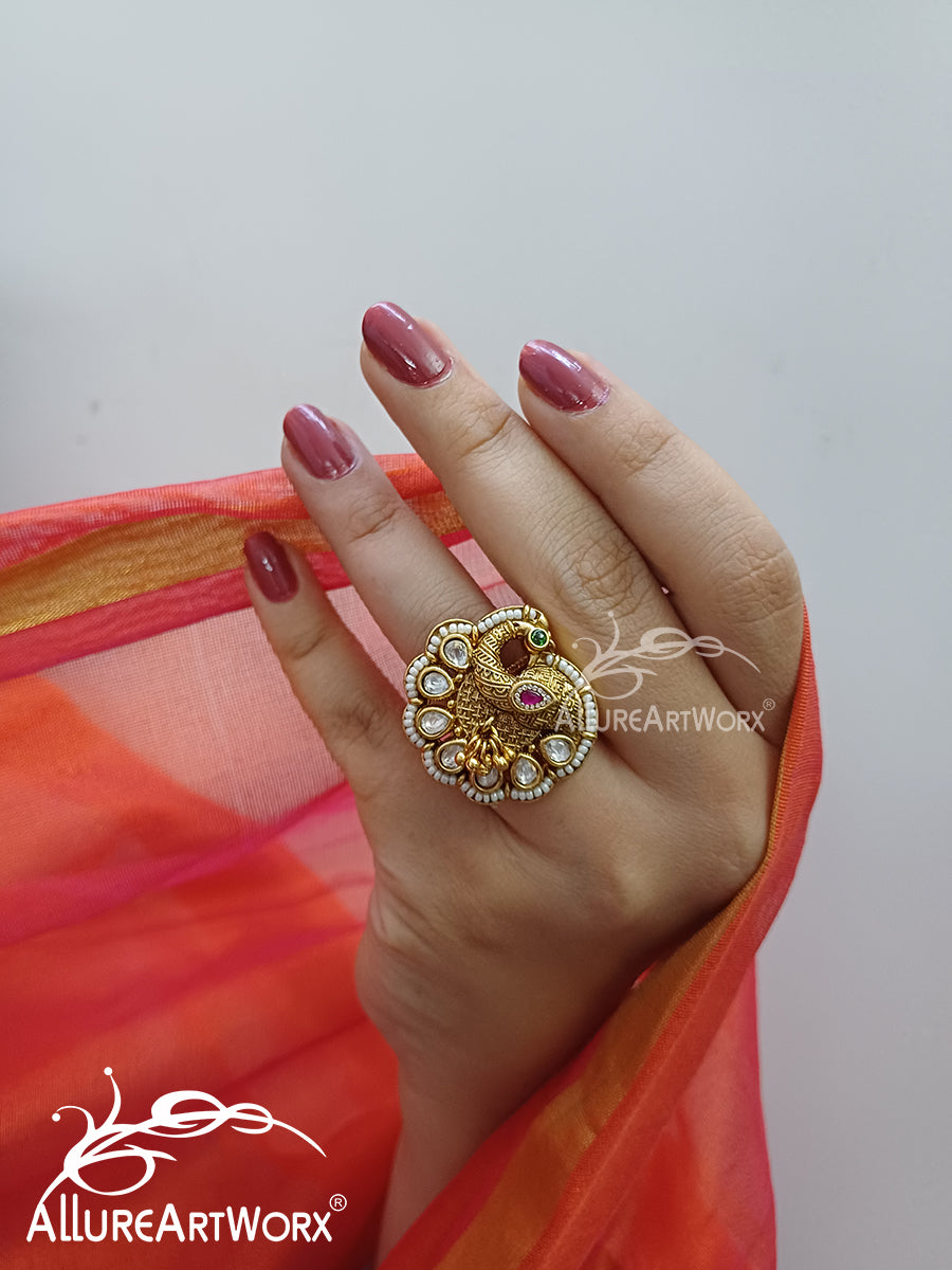 Peacock Ring