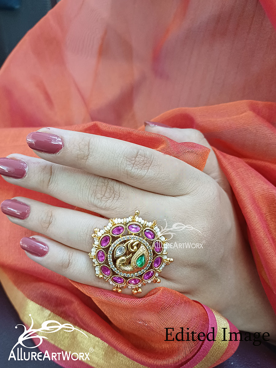 Peacock Ring