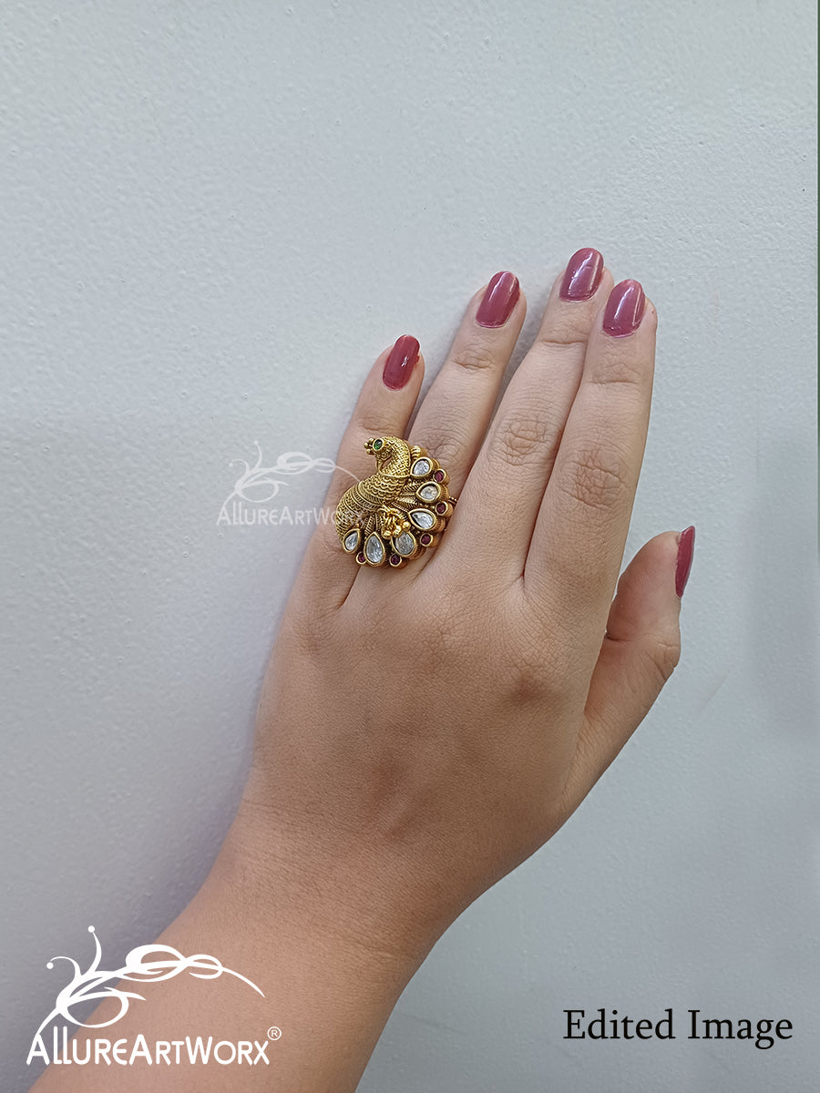 Peacock Ring