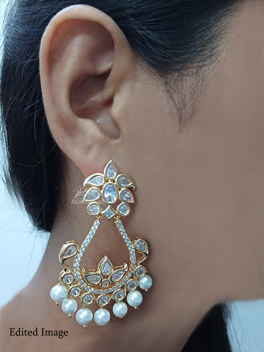 Uncut Earrings(long)