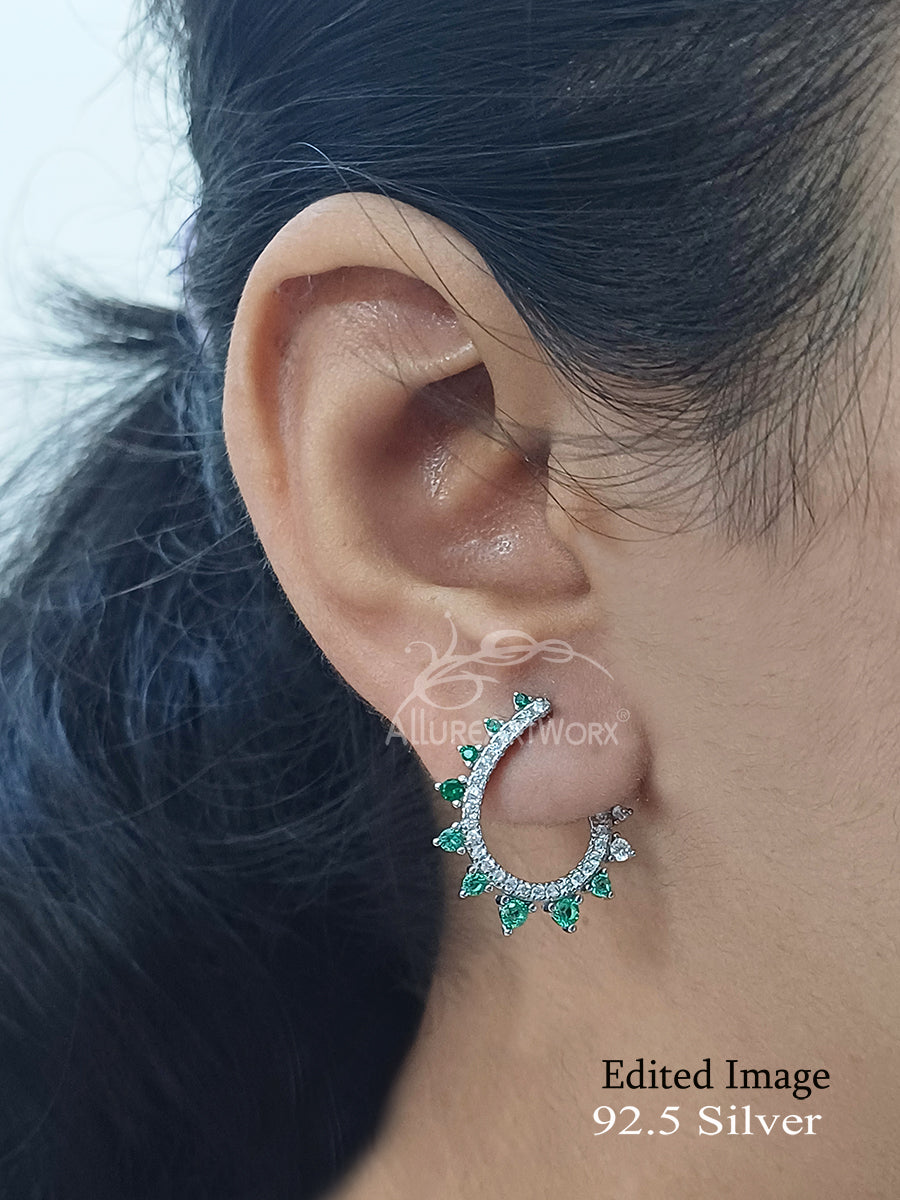 Emma Silver Earrings