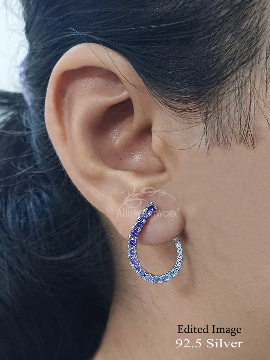 Emma Silver Earrings