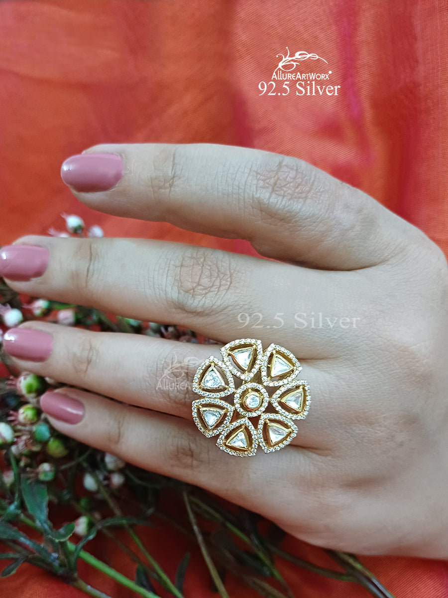 Fleur Silver Ring