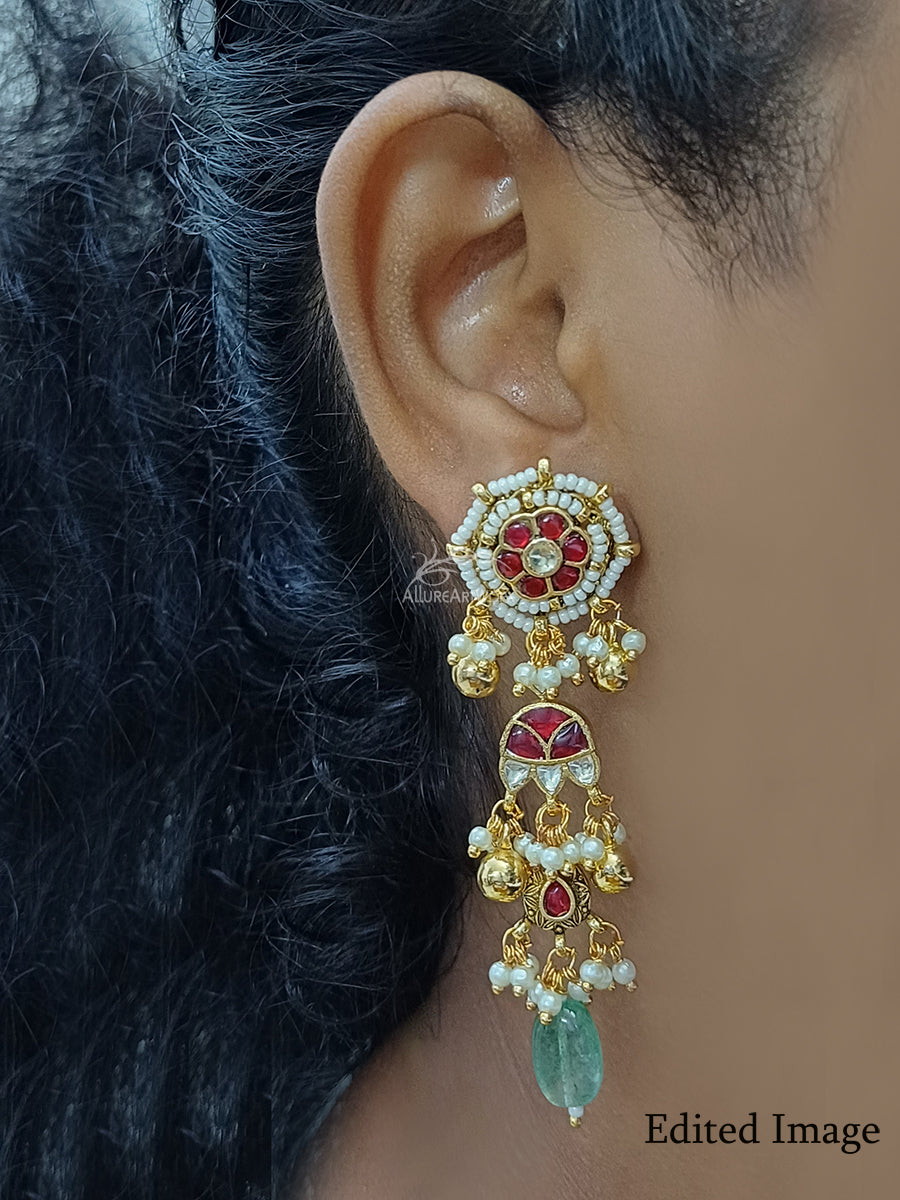 Jadau Earrings(long)