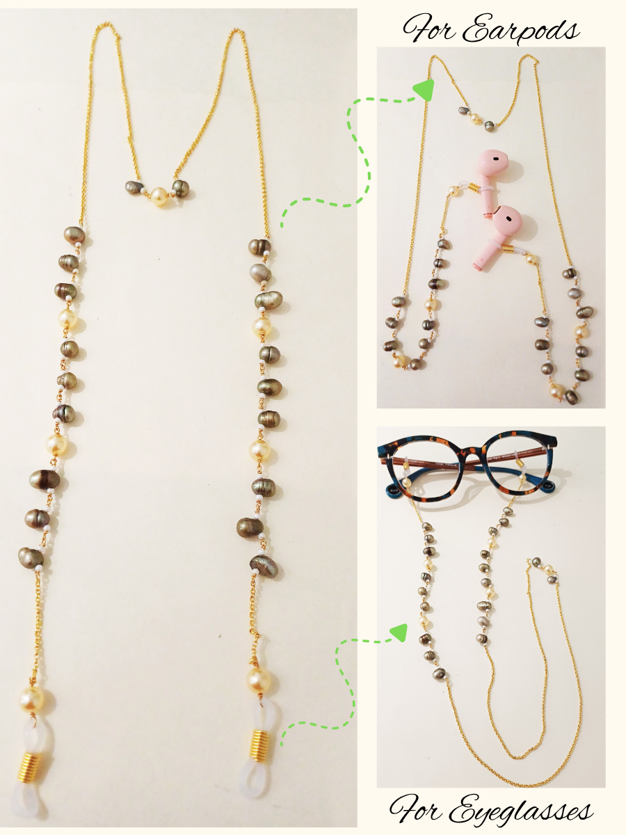 Pearl Baroques Earpods Chain