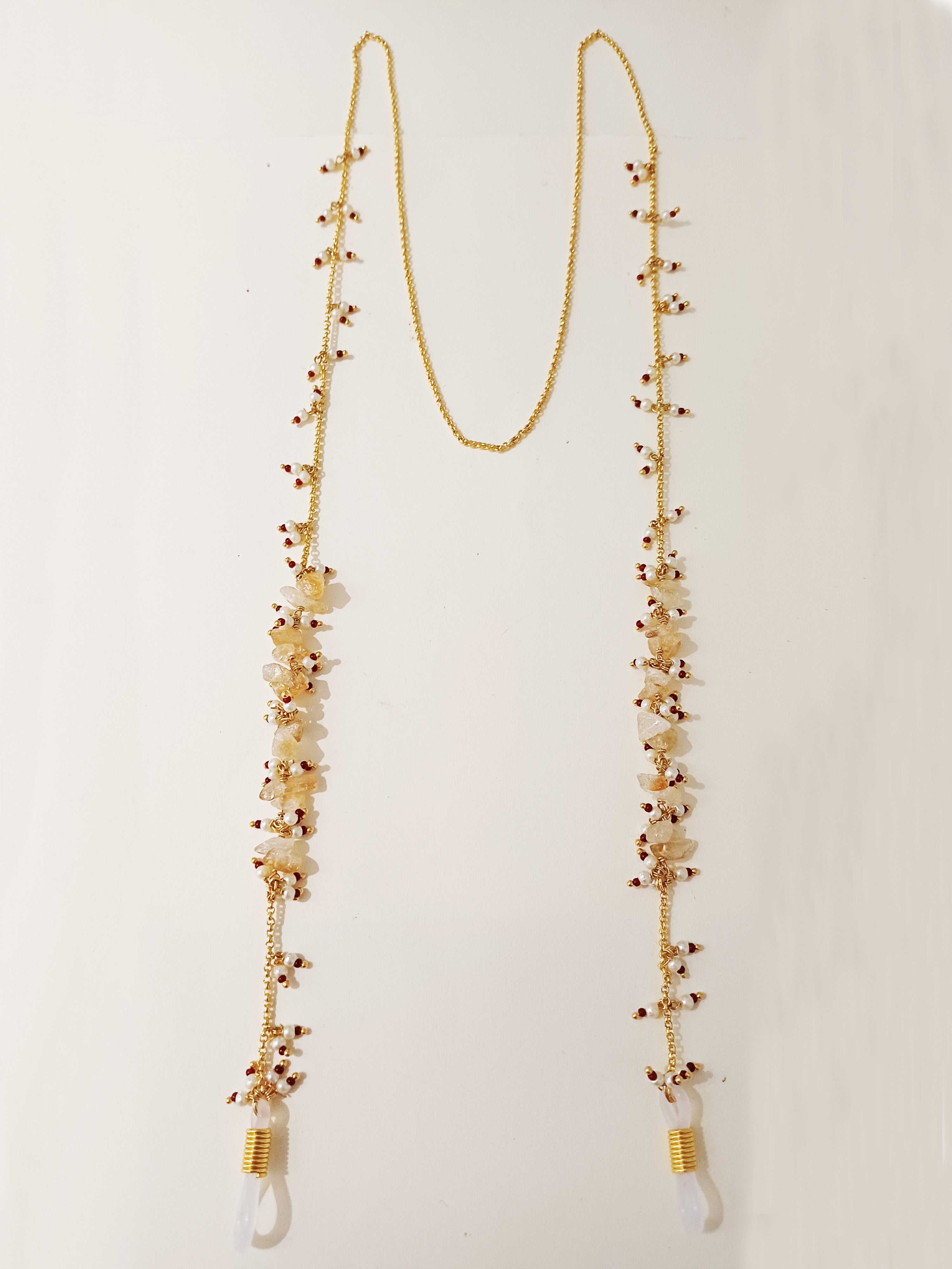 Citrine Earpods Chain