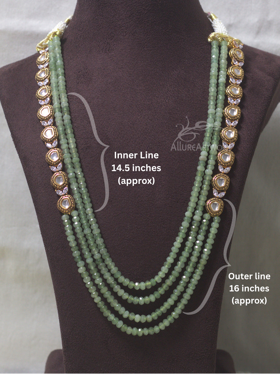 Jade Kundan Neckpiece