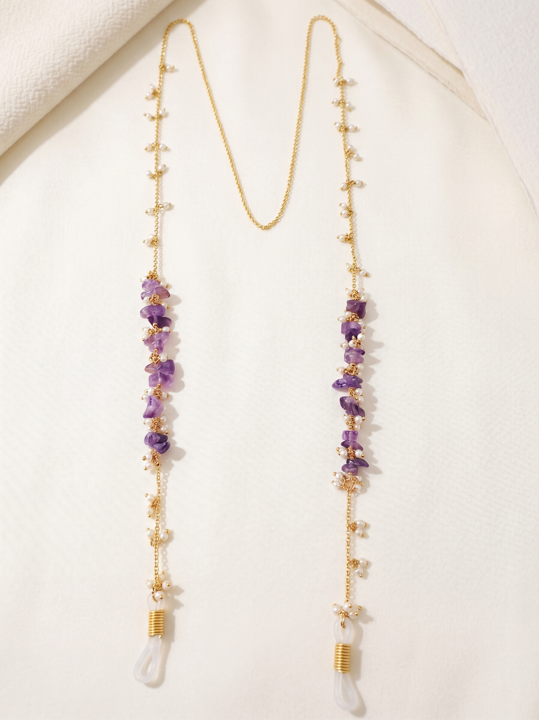 Amethyst Earpods Chain