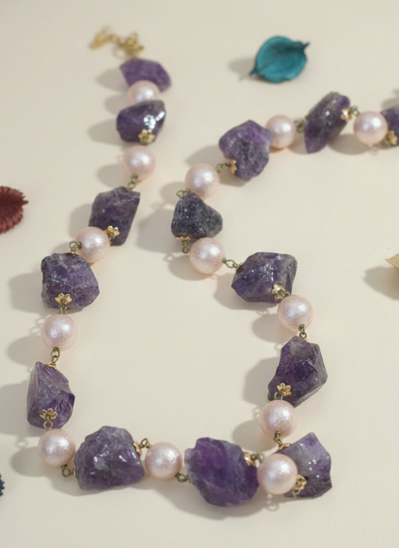 Amethyst Neckpiece