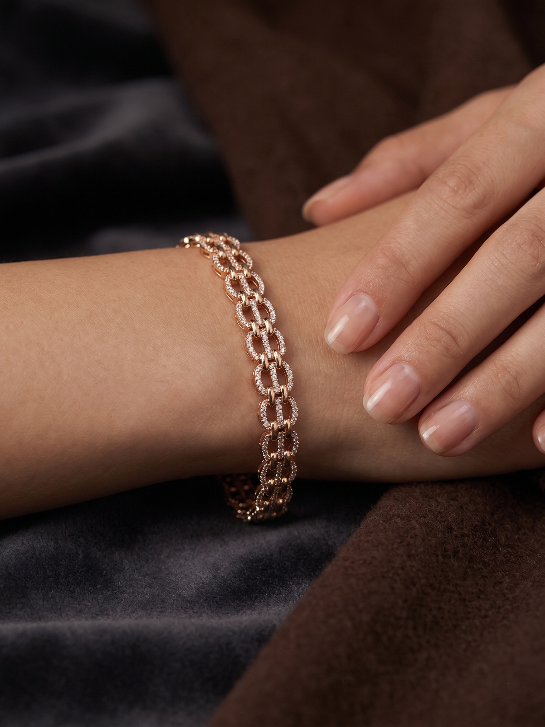 Trendy Tennis Bracelet