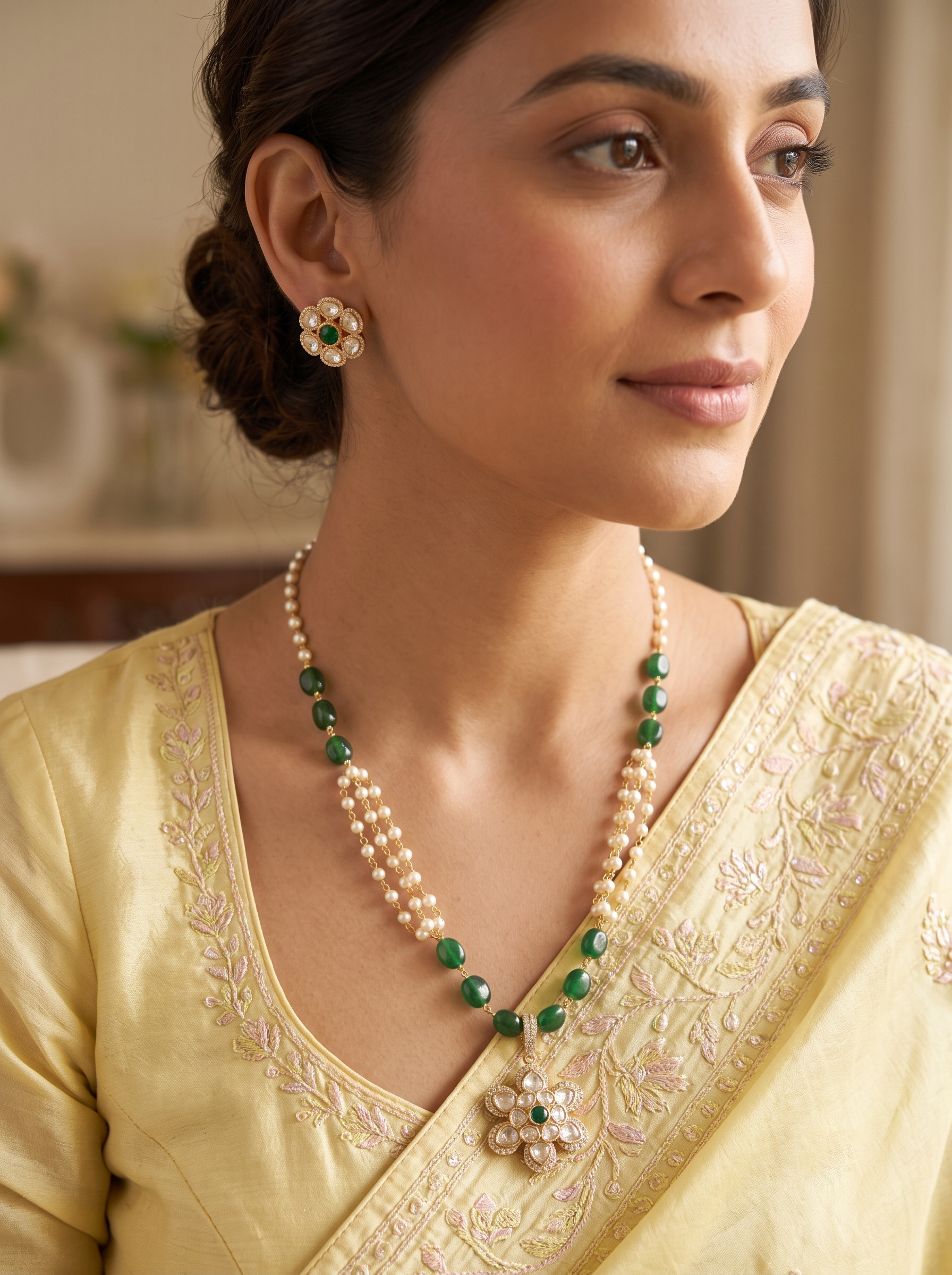 Flower Set(Dark Green)