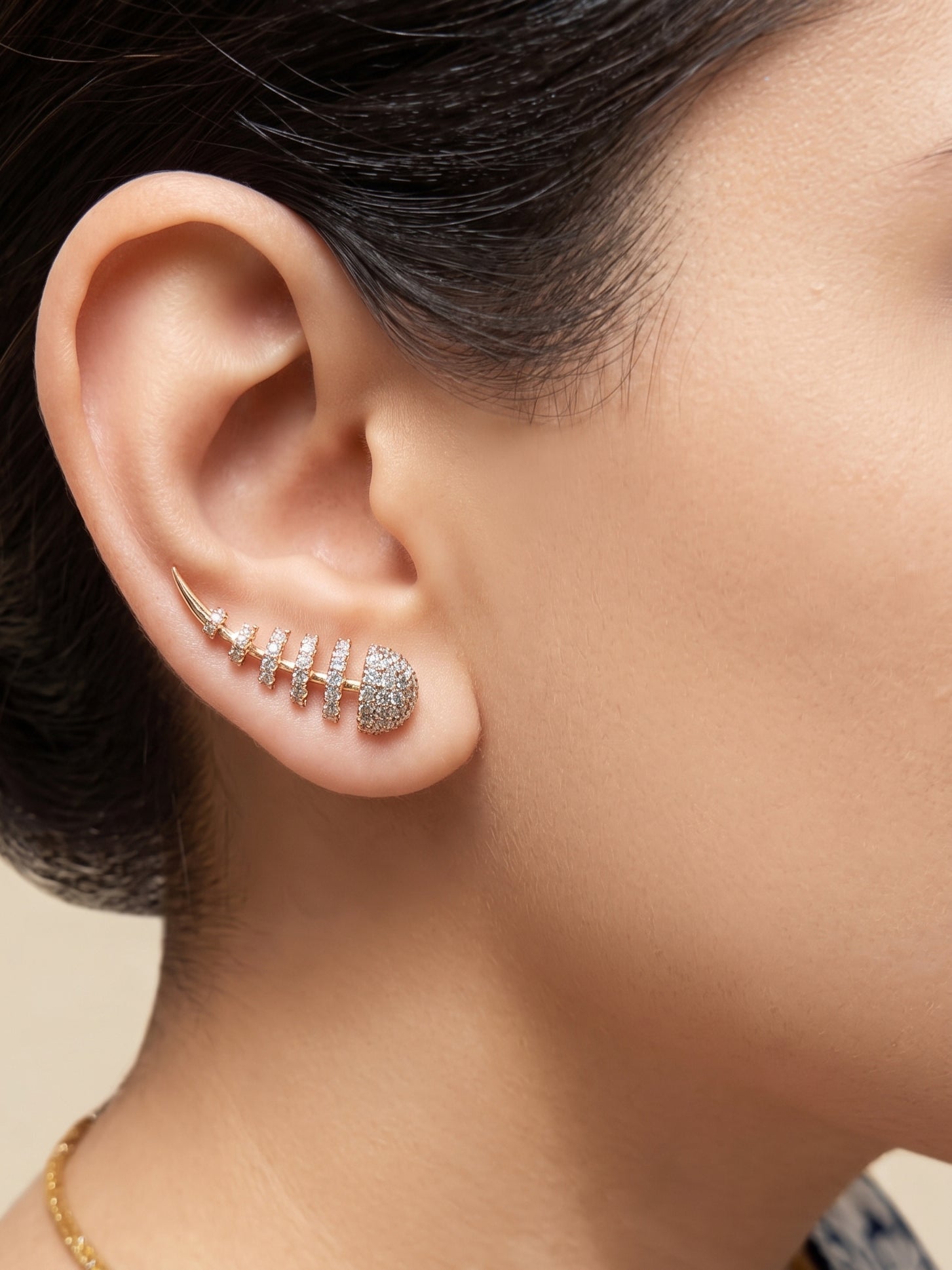 Dazzling Earrings(Earcuffs)