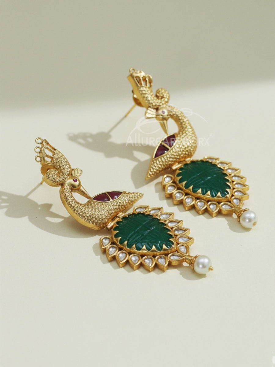 Peacock Earrings(long)