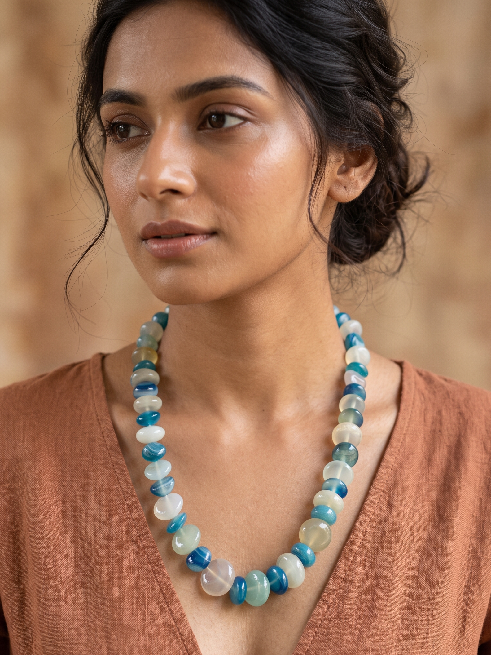 Agate Neckpiece