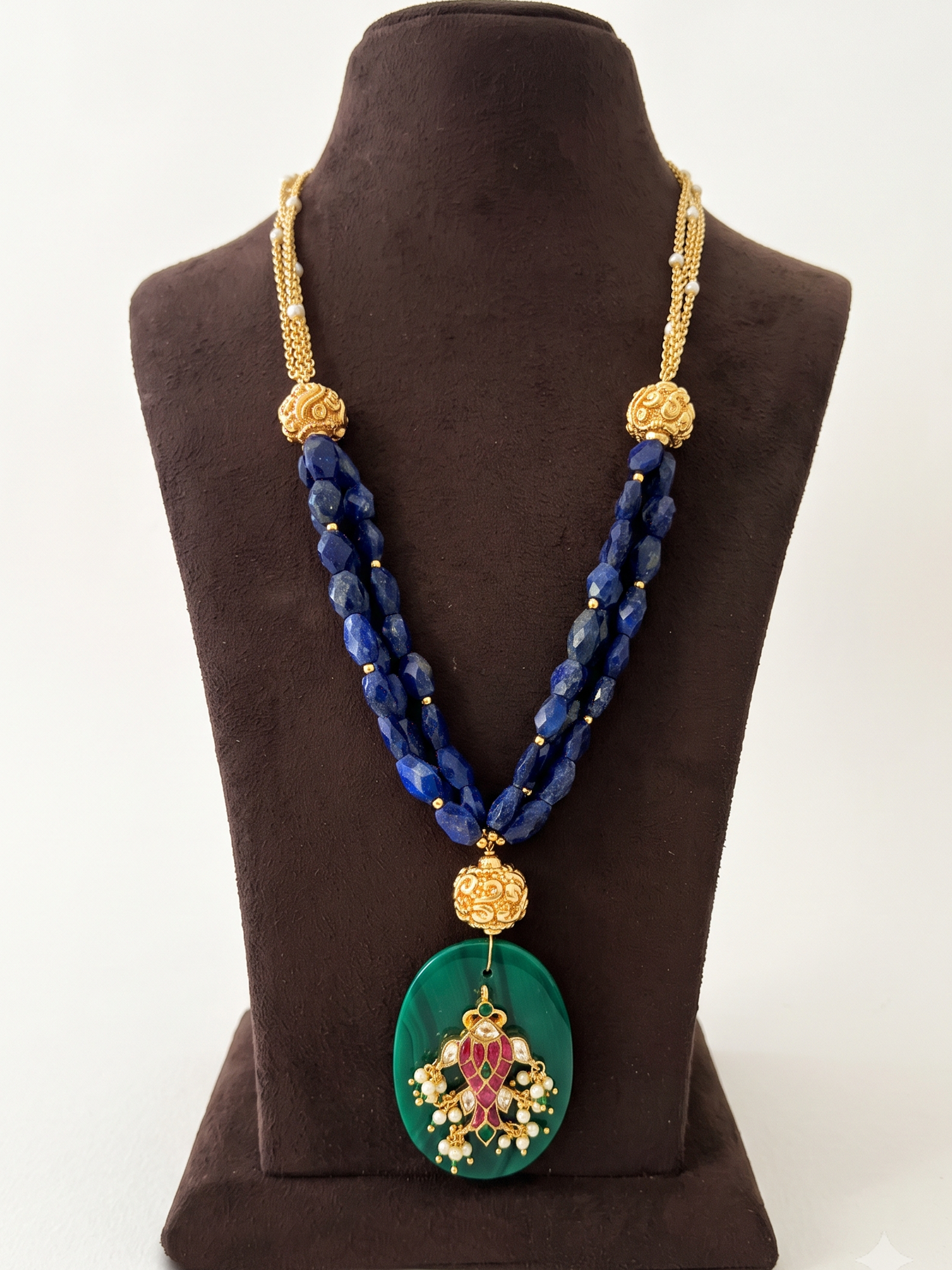 Lapis Agate Neckpiece