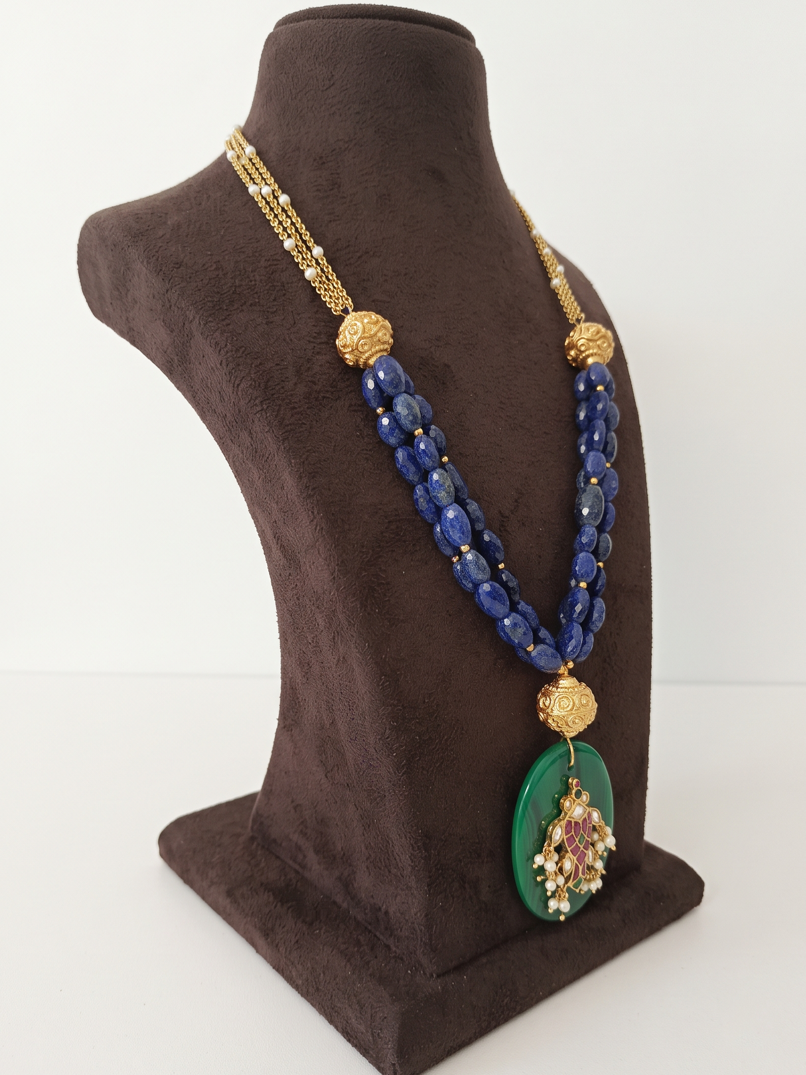 Lapis Agate Neckpiece