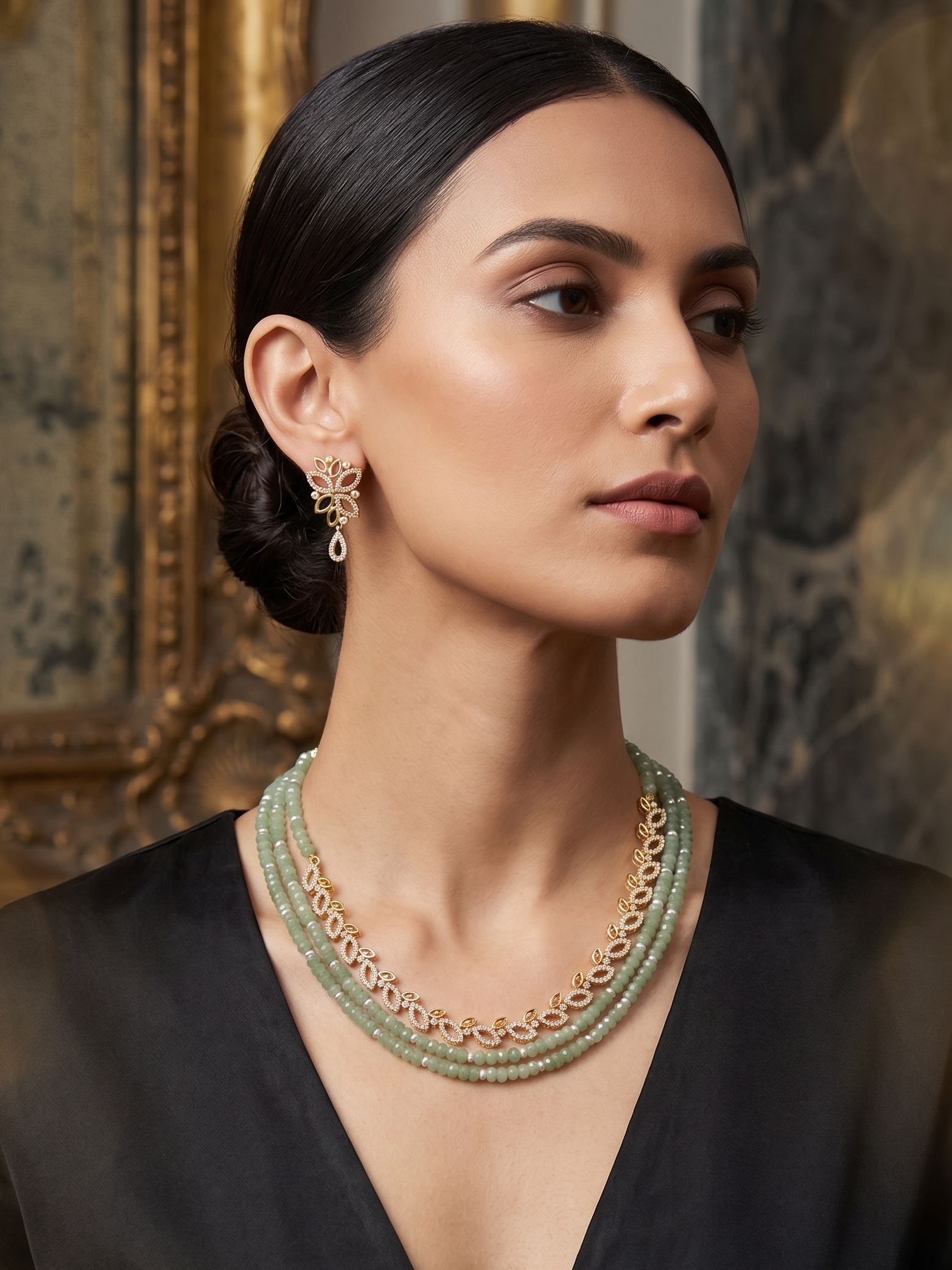 Jade Czs Necklace
