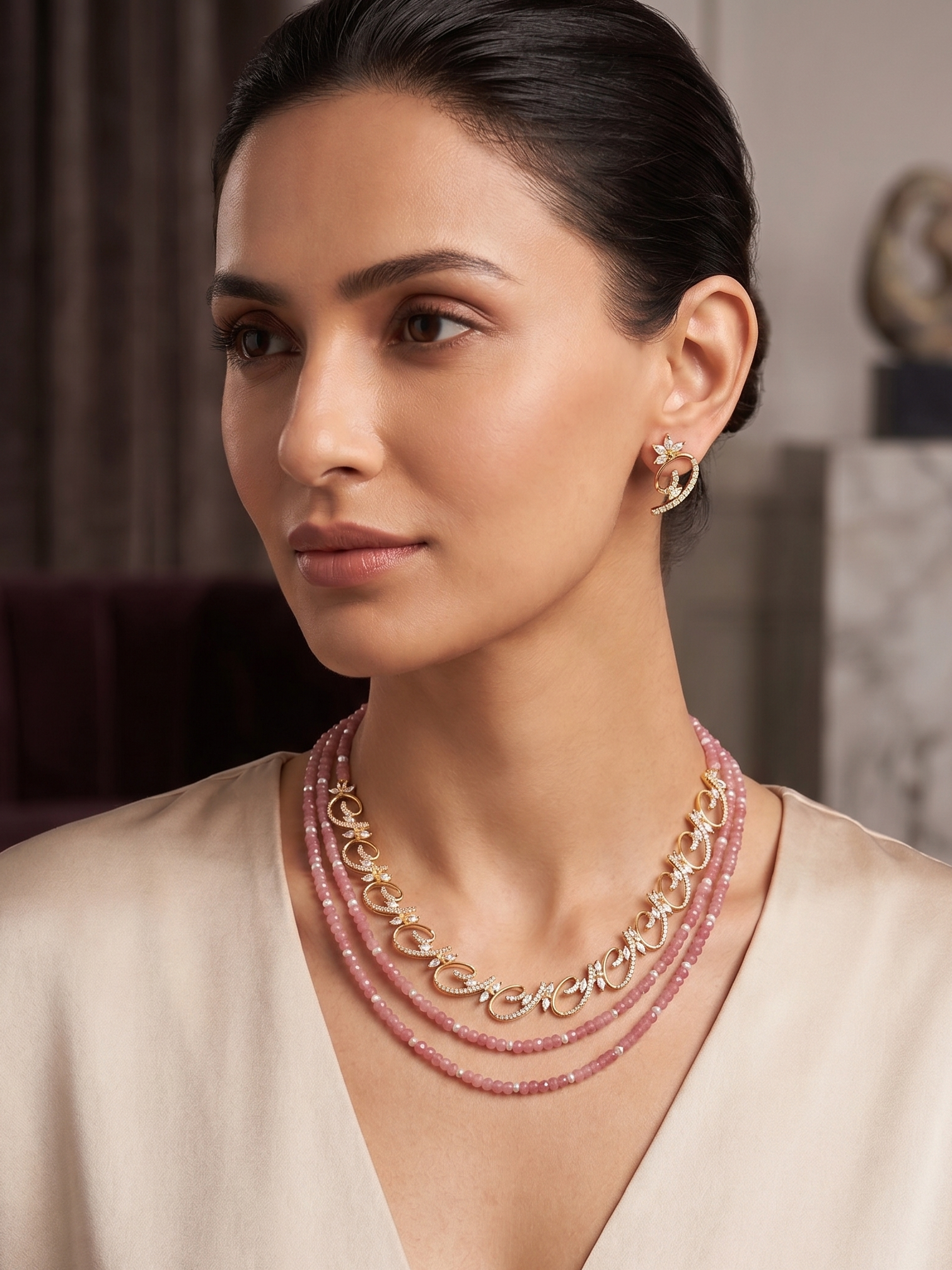 Jade Czs Necklace