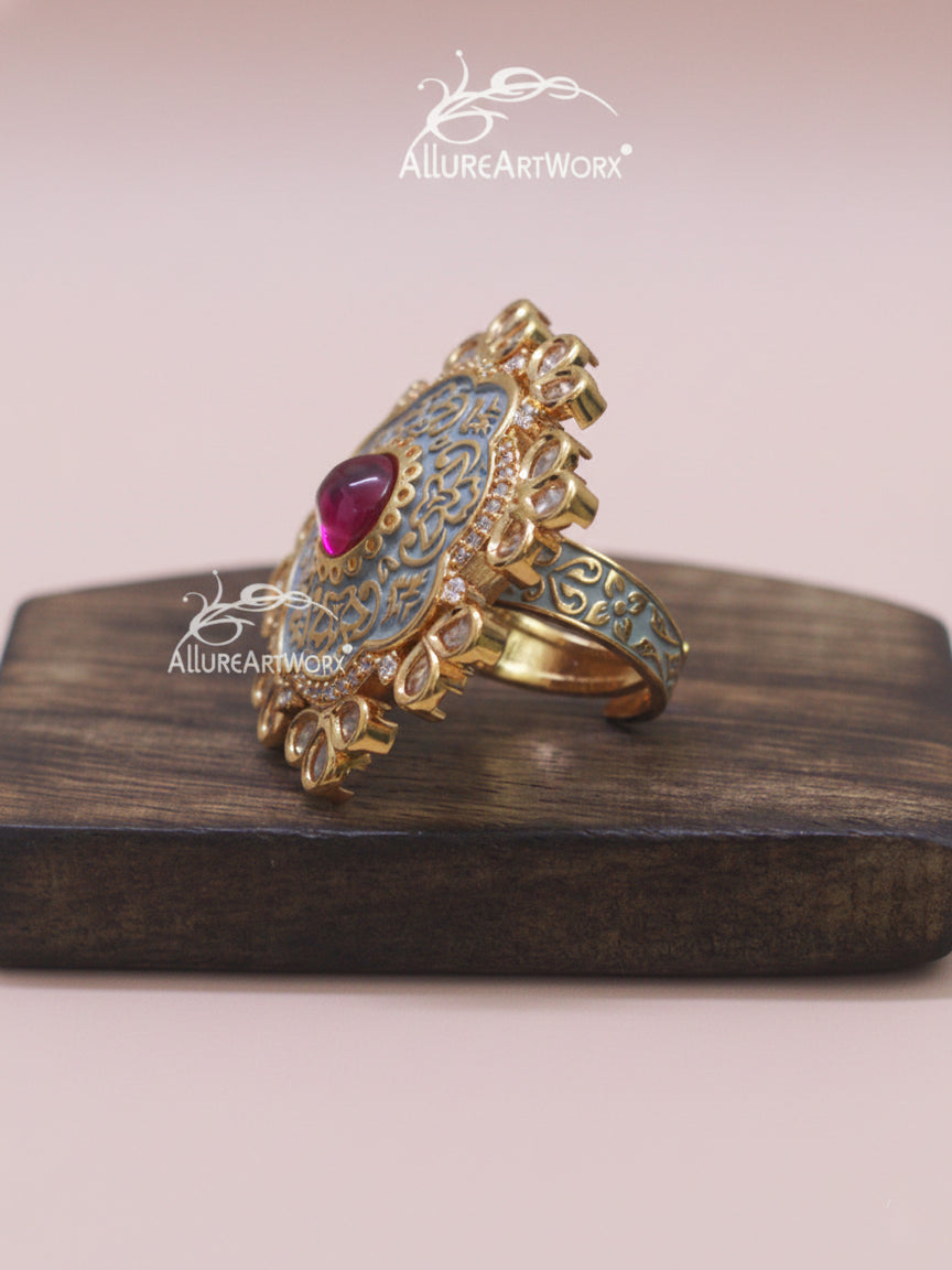 Minakari Ring