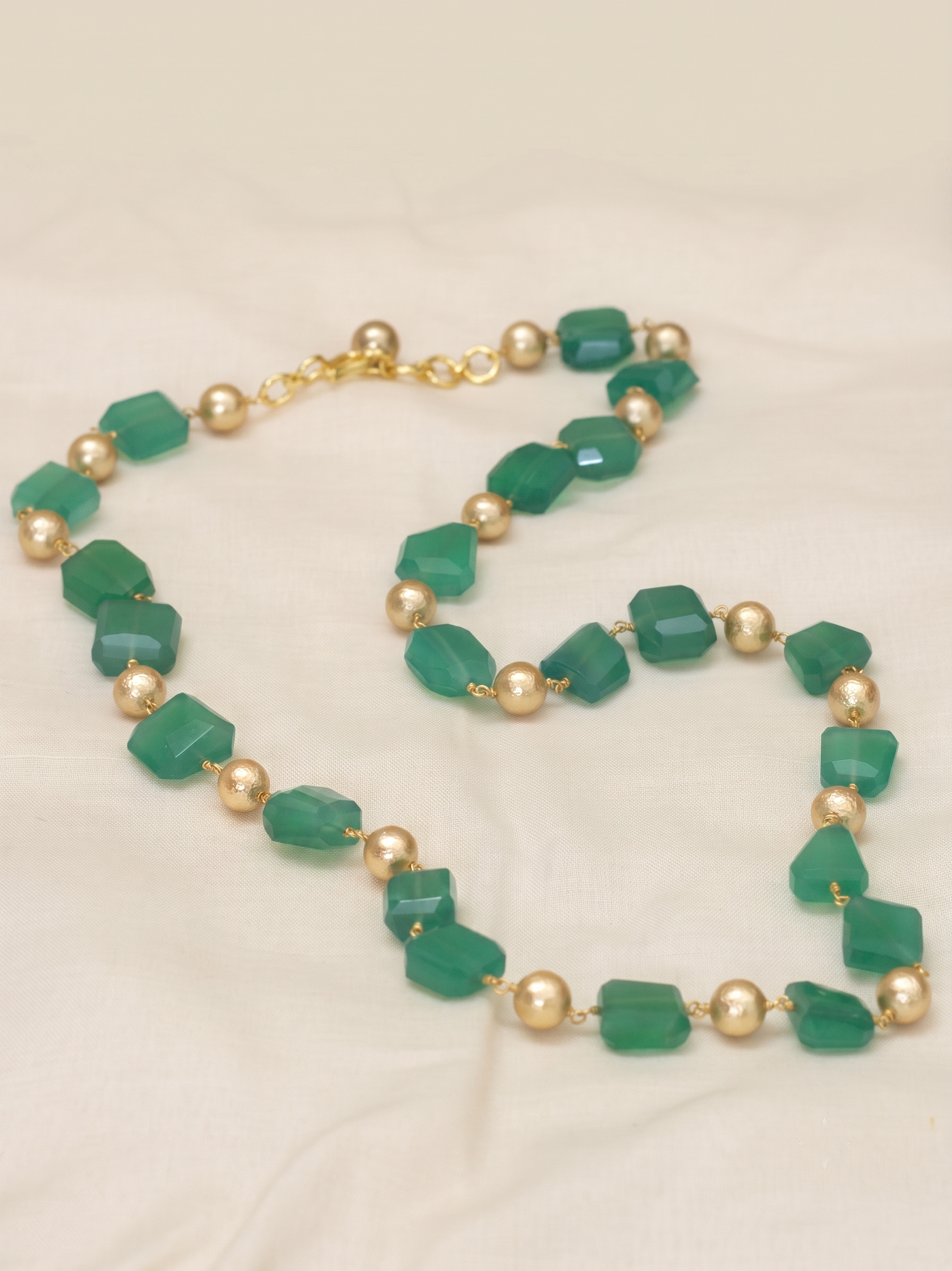Green Onyx Neckpiece