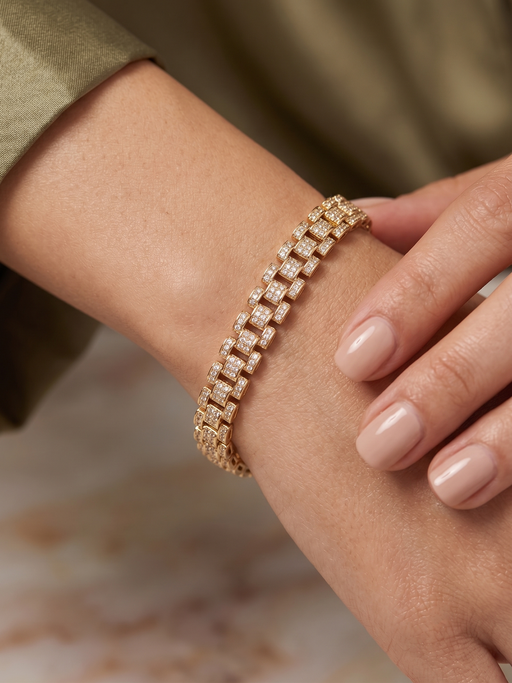 Dazzling Tennis Bracelet