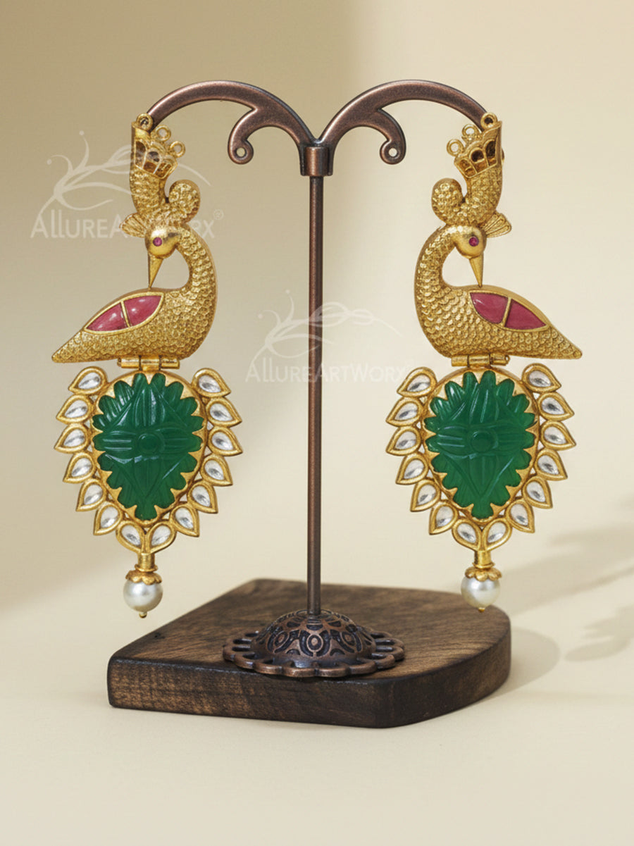 Peacock Earrings(long)