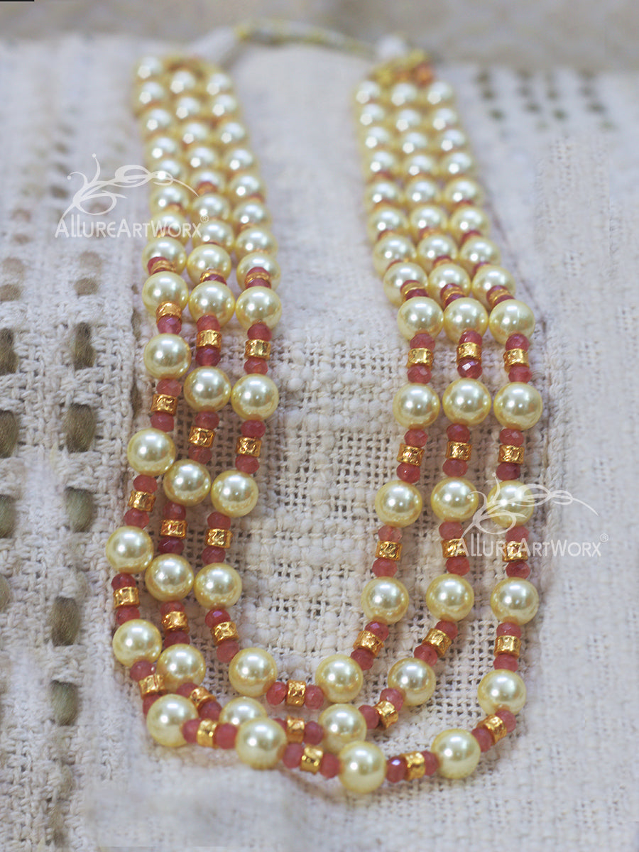 Pearl Jade Neckpiece
