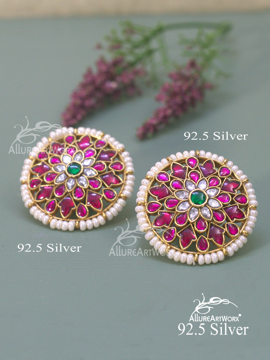 Gracious Silver Earrings