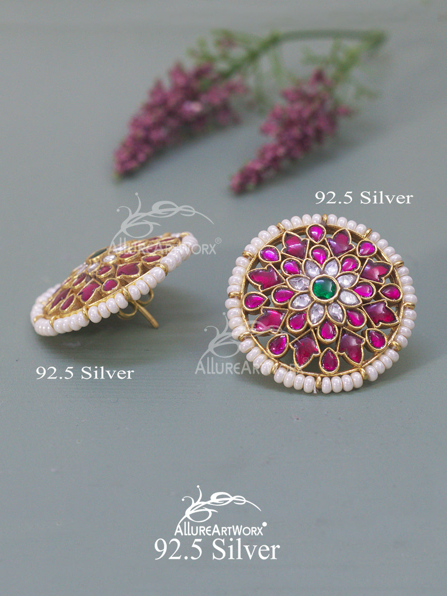 Gracious Silver Earrings