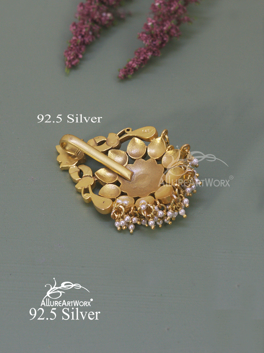 Azalea Silver Pendant