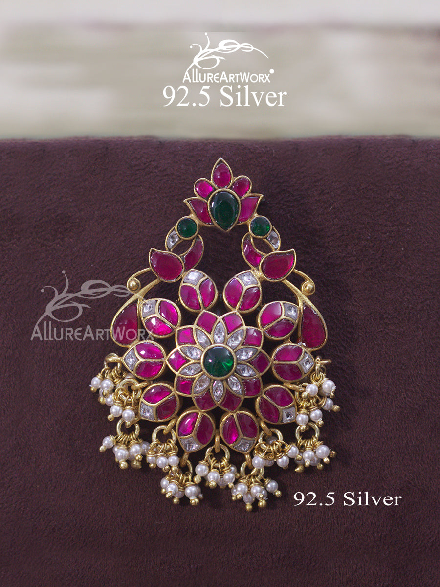 Azalea Silver Pendant