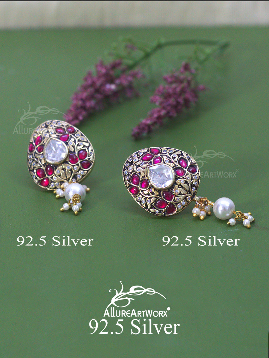 Amanta Silver Earrings